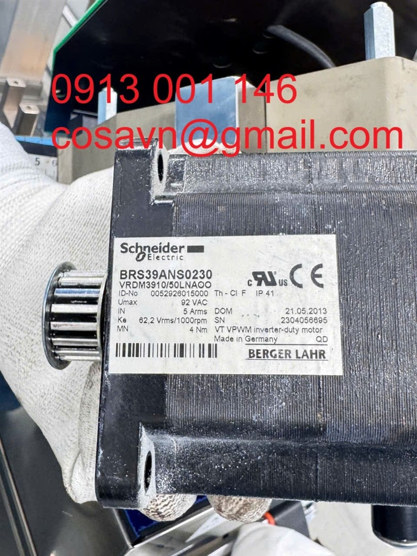 Động cơ bước 3 pha Schneider Electric BRS39ANS0230 / VRDM3910/50LNAOO BRS39ANS0230 / VRDM3910/50LNAOO